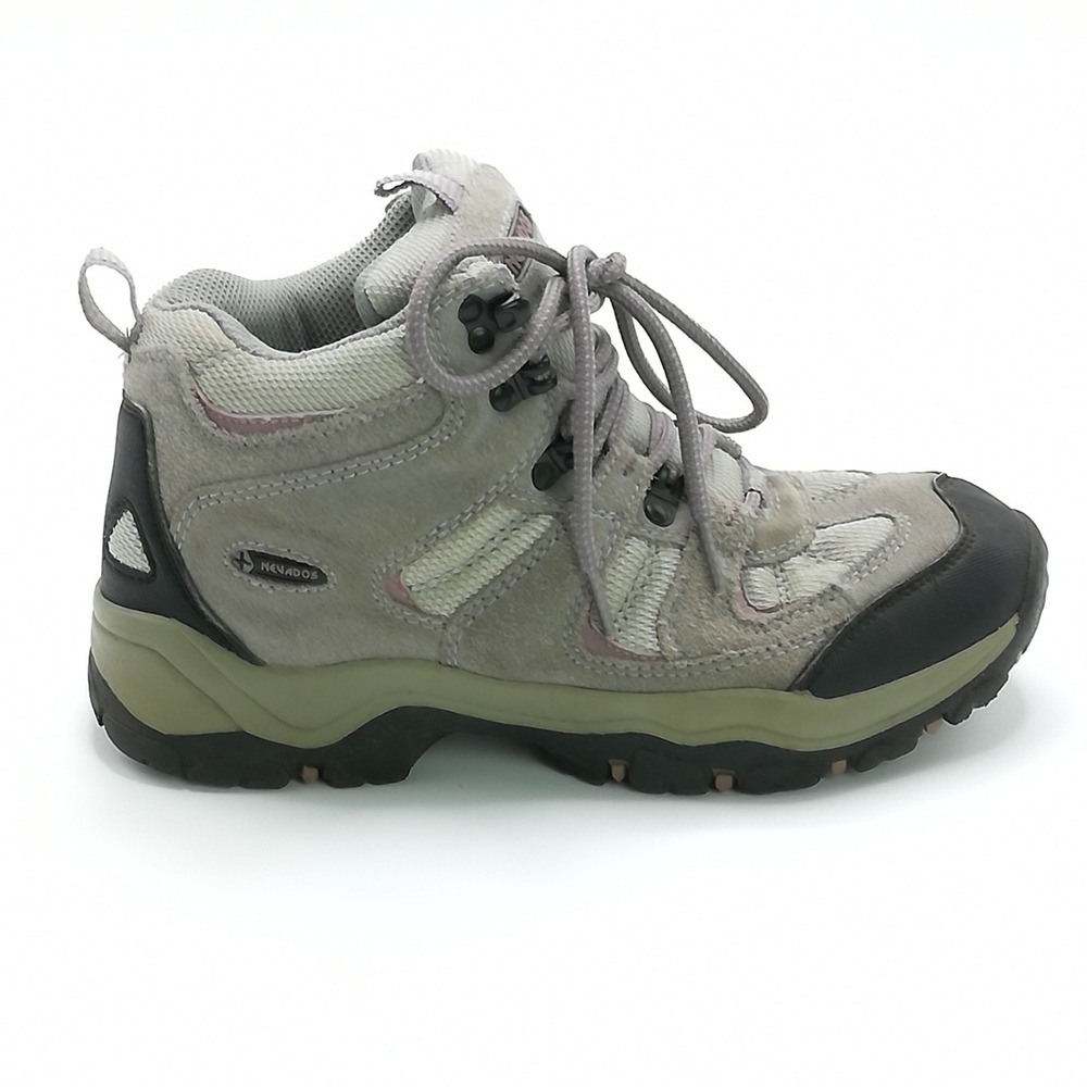 Nevados Shoes Womens Boots Boomerang II‎ Mid Work Hiking Gray Purple 8
